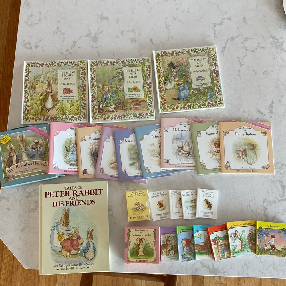 Peter Rabbit Book Collection - Vintage